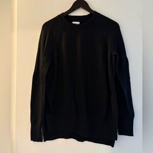 Old Navy Black Women's Crewneck Sweater